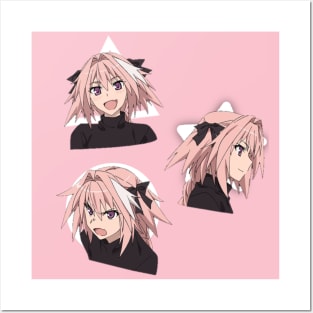 Astolfo's faces Posters and Art